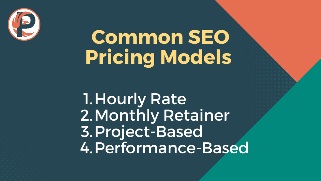 common seo pricing model graphic